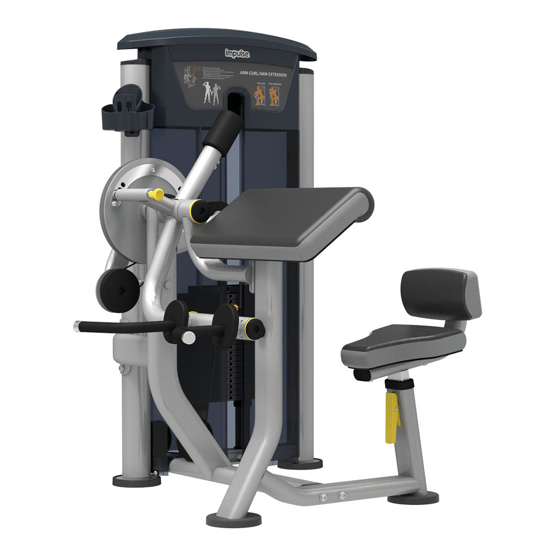Bicep/Tricep Impulse IT9533 Ασημί