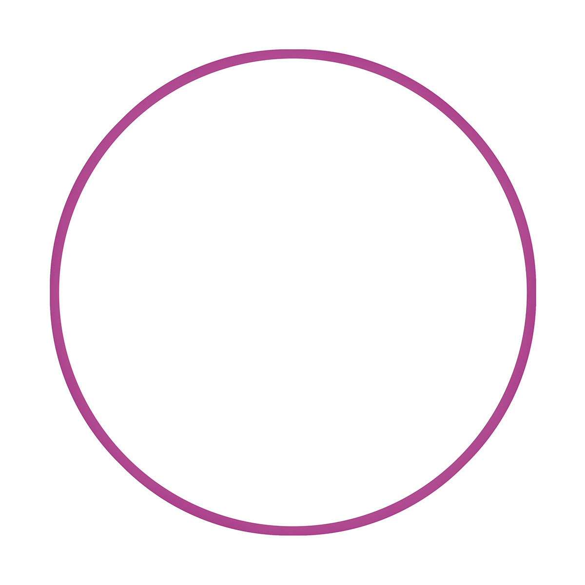 Χούλα-Χουπ 70cm - Φ19mm - 175gr, Φούξια