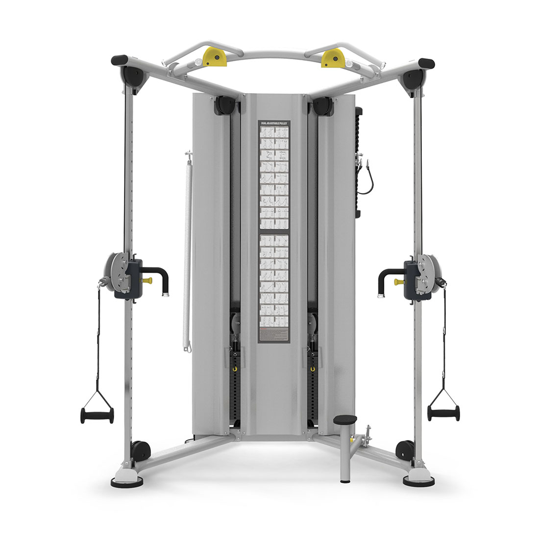 Dual Adjustable Pulley Impulse IT9530 Ασημί