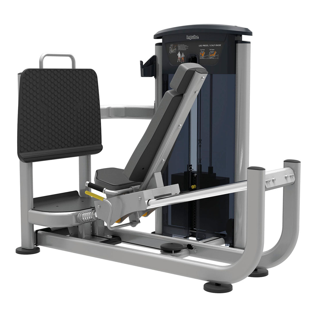 Leg Press Impulse IT9510 Ασημί