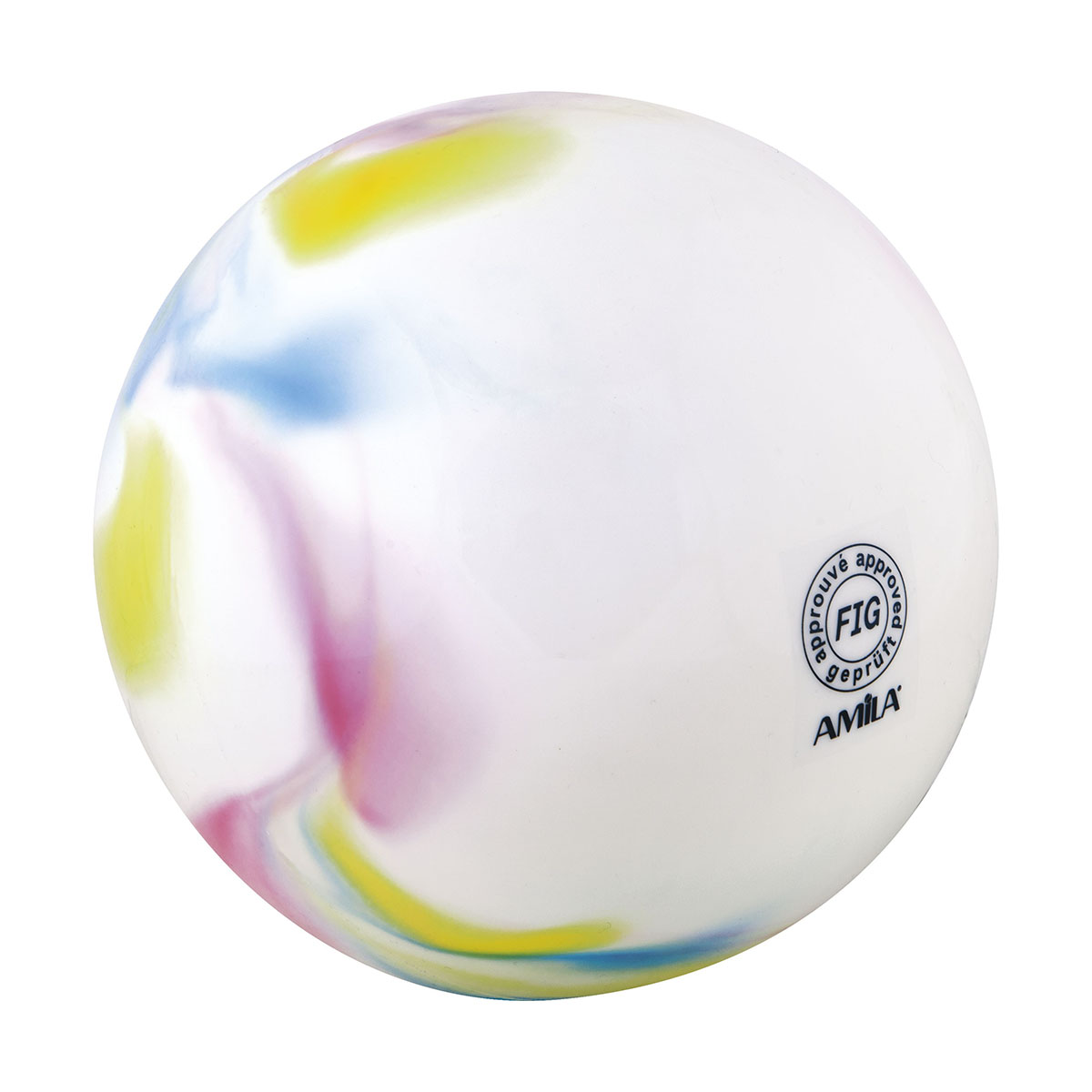 Μπάλα Ρυθμικής Γυμναστικής 19cm FIG Approved, Πολύχρωμη